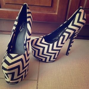 Black & White Heels